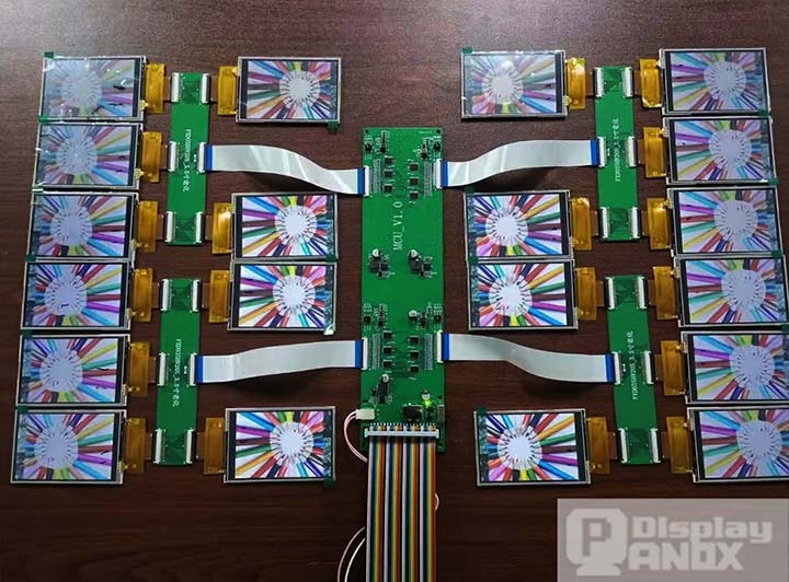 display burn test